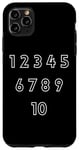 iPhone 11 Pro Max Counting 1-10 Learn to Count Number Case