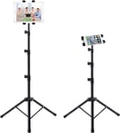 360° Tablet Tripod Floor Stand Holders Fit 4.7-12.9″ | iPad Pro Air Mini Samsung