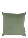 Pudebetræk-Velour Basic Home Textiles Cushions & Blankets Cushion Covers Green Au Maison