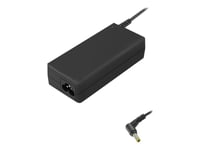 Qoltec - Strömadapter - Ac 100-240 V - 65 Watt - För Dynabook Toshiba Portégé R700, R705  Toshiba Tecra L2  Toshiba Satellite A110, L25, L45