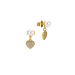 Bottega Boccadamo Earrings Pearl heart Guld