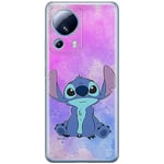 ERT GROUP mobile phone case for Xiaomi 13 LITE/CIVI 2 original and officially Licensed Disney pattern Stitch 006 optimally adapted to the shape of the mobile phone, case made of TPU