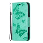 The Grafu Case for iPhone 11 Pro, Durable Leather and Shockproof TPU Protective Cover with Credit Card Slot and Kickstand for iPhone 11 Pro, Green