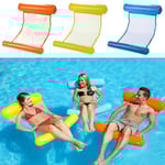 Uppblåsbar flytande vattenhängmatta pool lounge säng simstol vatten soffa säng