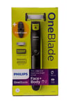 Philips OneBlade Face & Body Trimmer Wet or Dry Shaver Trim, Edge & Shave QP2620