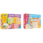 Galt, Times Tables, Times Tables Games, Ages 7 Years Plus Toys, Magnetic Reward Chart, Encourage Good Behaviour and Habits, Ages 3 Years Plus