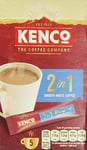 Kenco 2-in-1 Smooth White Instant Coffee (7 Boxes of 5 Sticks, Total 35 Serving