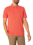 GANTRegular Shield Pique Polo Shirt - Sunset Pink