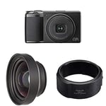 RICOH GR III and GW-4 Wide Conversion Lens with Lens Adapter GA-1