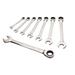 DEWALT Combination Ratcheting Wrench Set, SAE/Standard Wrenches 8-Piece (DWMT74197)
