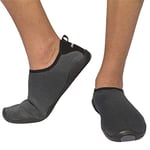 Cressi Unisex Adult Black Aqua Socks Lombok Water Shoes - Grey, UK 4/ EU 36