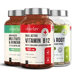 Vegan Energy Supplements - Bundle - Made in The UK by VitaBright