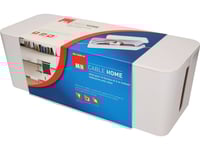 Max Hauri Ag Cable Home Cable Facility Box, Kabeldosa, Golv, Plast, Vit