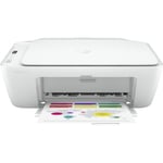 HP Deskjet HP+ 2720E Inkjet Wireless Multifunction Printer - White Print / Copy / Scan - MFP - Instant Ink Enabled: Sign up to Instant Ink get 3 Free Months of Instant Ink and get 1 Extra Year of HP Customer Support