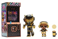 LOL Surprise Boys Arcade Heroes Série 2 Figurine d’Action, découvrez 15 Surprises Dont 1 Tenue de héros, 1 poupée garçon ou poupée Fille Ultra-Rare & 1 Carte de Collection, Beau Cadeau, de 4 à 15 Ans