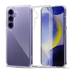 Samsung Galaxy S25 Tech-Protect Flexair Hybrid Skal - Genomskinlig