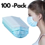 100-pack Munskydd - Ce -skyddsmask Ansiktsmask