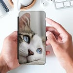 Huawei P10 Slimmat Fodral Cat With Beautiful Blue Eyes
