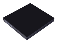 CoreParts Slim - Platestasjon - DVD-RW - SuperSpeed USB 3.0 - ekstern - svart