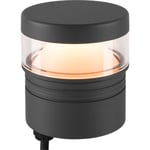 M-POL S Lamphuvud antracit 10W 750lm 2700K CRI80 IP65