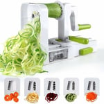 Spiralizer 4 - Lames Spiralizer Légumes Trancheuse En Spirale Pliable Zucchini Noodle Veggie Pasta Spaghetti Maker————Produits de vente chaude