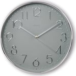 HAMA Väggklocka Corsica Silver 30cm