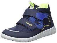 Superfit SPORT7 Mini Sneaker, Blau/Gelb 8000, 34