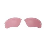 Walleva Pink Non-Polarized Replacement Lenses For Oakley Flak Draft Sunglasses