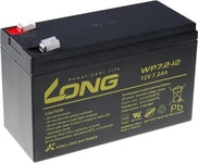 Avacom Long 12V 7,2Ah Bly-Syra-Batteri F2 (Wp7.2-12 F2)