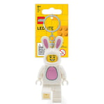 LEGO Easter Bunny Suit Guy Minifigure Iconic Key Light (Keyring / Keychain)