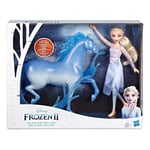 Disney Frozen 2 Elsa Fashion Doll & Nokk
