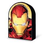Grandi Giochi Marvel Avengers Iron Man Puzzle lenticulaire Vertical, avec 300 pièces incluses et boîte en métal avec Effet 3D-PUB02000, PUB02000