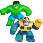 Heroes of Goo Jit Zu Marvel Versus Pack Squishy Stretchy Tactile - Hulk v Thanos