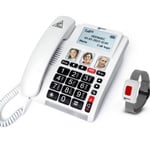 Geemarc CL9000 - Bordstelefon för SIM-kort (4G)