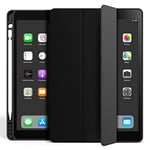 Étui de Protection pour iPad 10.9" (Air 5/4ème génération) avec Porte-Stylo, Smart Case Cover Smart Case Cover (Noir)