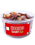 Haribo Giant Cola - Boks med Store Vingummi Colaflasker 720 gram
