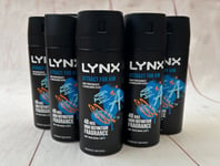 Lynx 48hr High definition fragrance Attract for him Deodrant Bodyspray 5 x 150ml