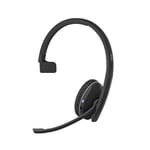 EPOS I SENNHEISER ADAPT 231 - ADAPT 200 Series - headset - on-ear - Bluetooth - wireless - USB-C via Bluetooth adapter - black - Certified for Microsoft Teams, Optimised for UC