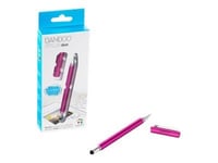 Wacom Bamboo Duo 3Gen - Stylet / stylo à bille pour téléphone portable, tablette - rose