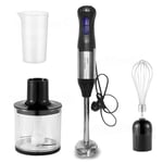 UK 1000W 4 in 1 5 Speed powerful hand held electric food Blender Mixer Stick
