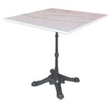 Brafab - Loire Marmorbord 70x70 cm Vit