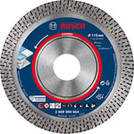 Bosch Professional 1x Expert HardCeramic Diamond Cutting Disc (for Hard tiles, Hard stone, Ø 115 mm, Accessories Small Angle Grinder)