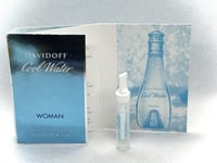 DAVIDOFF COOL WATER WOMAN 1ml EDT FOE WOMEN SAMPLE
