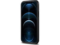 Icarer Icarer Fodral Med Läderolja Och Vax I Äkta Läder För Iphone 12 Pro Max Svart (Ali1206-Bk)