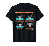 Funny Greyhound Shirt | Greyhound Security | Greyhound gift T-Shirt