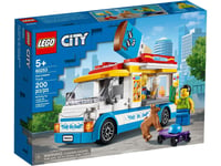 LEGO 60253 City Ice-Cream Truck Sealed - Mobile Dessert Delight 200 pieces