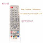 Télécommande Universelle de Rechange pour téléviseur SHWRMC0115 pour téléviseur Sharp Aquos