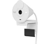 LOGITECH Brio 300 Full HD Webcam - Off-White