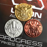 Doom Medallion New & Sealed DUST! 5th Anniversary Doom Limited Edition Set of 3