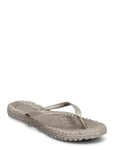 Ilse Jacobsen Flip Flop With Logo Beige
